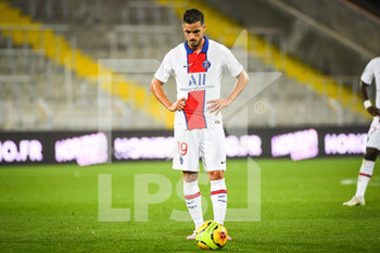 2020-09-10 - Pablo SARABIA of PSG during the French championship Ligue 1 football match between RC Lens and Paris Saint-Germain on September 10, 2020 at Bollaert stadium in Lens, France - Photo Matthieu Mirville / DPPI - RC LENS (RACING CLUB DE LENS) VS PARIS SAINT-GERMAIN (PSG) - FRENCH LIGUE 1 - SOCCER