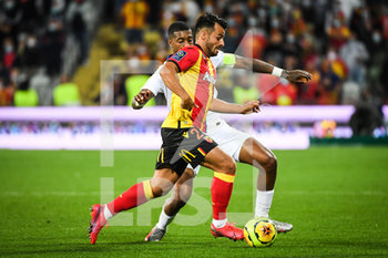 2020-09-10 - Corentin JEAN of Lens during the French championship Ligue 1 football match between RC Lens and Paris Saint-Germain on September 10, 2020 at Bollaert stadium in Lens, France - Photo Matthieu Mirville / DPPI - RC LENS (RACING CLUB DE LENS) VS PARIS SAINT-GERMAIN (PSG) - FRENCH LIGUE 1 - SOCCER