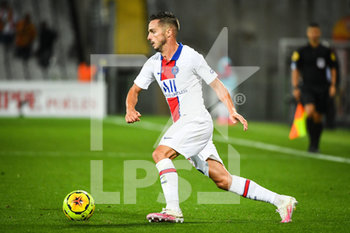 2020-09-10 - Pablo SARABIA of PSG during the French championship Ligue 1 football match between RC Lens and Paris Saint-Germain on September 10, 2020 at Bollaert stadium in Lens, France - Photo Matthieu Mirville / DPPI - RC LENS (RACING CLUB DE LENS) VS PARIS SAINT-GERMAIN (PSG) - FRENCH LIGUE 1 - SOCCER