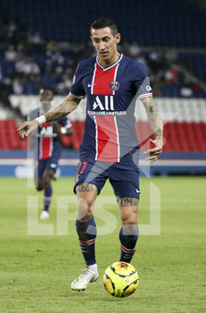 2020-09-16 - Angel Di Maria of PSG during the French championship Ligue 1 football match between Paris Saint-Germain (PSG) and FC Metz on September 16, 2020 at Parc des Princes stadium in Paris, France - Photo Juan Soliz / DPPI - PARIS SAINT-GERMAIN (PSG) VS FC METZ - FRENCH LIGUE 1 - SOCCER