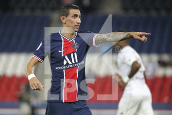 2020-09-16 - Angel Di Maria of PSG during the French championship Ligue 1 football match between Paris Saint-Germain (PSG) and FC Metz on September 16, 2020 at Parc des Princes stadium in Paris, France - Photo Juan Soliz / DPPI - PARIS SAINT-GERMAIN (PSG) VS FC METZ - FRENCH LIGUE 1 - SOCCER