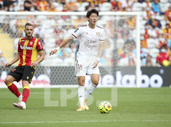 2020-09-19 - Ui-jo Hwang of Bordeaux during the French championship Ligue 1 football match between RC Lens and Girondins de Bordeaux on September 19, 2020 at Stade Bollaert-Delelis in Lens, France - Photo Juan Soliz / DPPI - RC LENS VS GIRONDINS DE BORDEAUX  - FRENCH LIGUE 1 - SOCCER