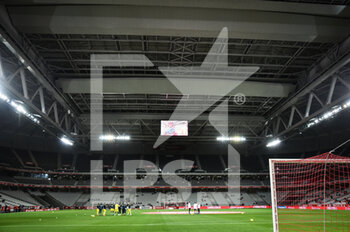 2020-09-25 - View of Stadium Pierre Mauroy during the French championship Ligue 1 football match between Lille OSC and FC Nantes on September 25, 2020 at Pierre Mauroy stadium in Villeneuve-d'Ascq near Lille, France - Photo Matthieu Mirville / DPPI - LILLE OSC AND FC NANTES - FRENCH LIGUE 1 - SOCCER