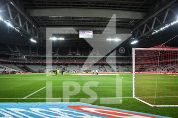 2020-09-25 - View of Stadium Pierre Mauroy during the French championship Ligue 1 football match between Lille OSC and FC Nantes on September 25, 2020 at Pierre Mauroy stadium in Villeneuve-d'Ascq near Lille, France - Photo Matthieu Mirville / DPPI - LILLE OSC AND FC NANTES - FRENCH LIGUE 1 - SOCCER