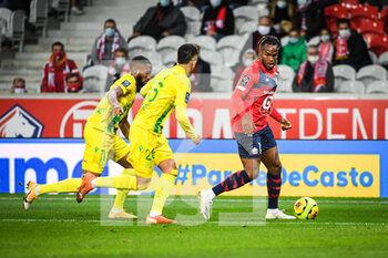 2020-09-25 - Renato SANCHES of Lille during the French championship Ligue 1 football match between Lille OSC and FC Nantes on September 25, 2020 at Pierre Mauroy stadium in Villeneuve-d'Ascq near Lille, France - Photo Matthieu Mirville / DPPI - LILLE OSC AND FC NANTES - FRENCH LIGUE 1 - SOCCER