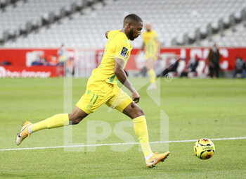 2020-09-25 - Marcus Coco of FC Nantes during the French championship Ligue 1 football match between Lille OSC (LOSC) and FC Nantes on September 25, 2020 at Stade Pierre Mauroy in Villeneuve-d'Ascq near Lille, France - Photo Juan Soliz / DPPI - LILLE OSC AND FC NANTES - FRENCH LIGUE 1 - SOCCER