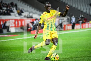 2020-09-25 - Dennis APPIAH of FC Nantes during the French championship Ligue 1 football match between Lille OSC and FC Nantes on September 25, 2020 at Pierre Mauroy stadium in Villeneuve-d'Ascq near Lille, France - Photo Matthieu Mirville / DPPI - LILLE OSC AND FC NANTES - FRENCH LIGUE 1 - SOCCER