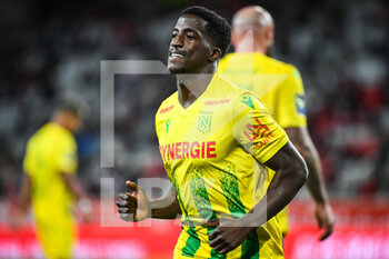 2020-09-25 - Abdoul Kader BAMBA of FC Nantes during the French championship Ligue 1 football match between Lille OSC and FC Nantes on September 25, 2020 at Pierre Mauroy stadium in Villeneuve-d'Ascq near Lille, France - Photo Matthieu Mirville / DPPI - LILLE OSC AND FC NANTES - FRENCH LIGUE 1 - SOCCER