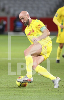 2020-09-25 - Nicolas Pallois of FC Nantes during the French championship Ligue 1 football match between Lille OSC (LOSC) and FC Nantes on September 25, 2020 at Stade Pierre Mauroy in Villeneuve-d'Ascq near Lille, France - Photo Juan Soliz / DPPI - LILLE OSC AND FC NANTES - FRENCH LIGUE 1 - SOCCER
