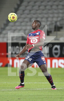 2020-09-25 - Boubakary Soumare of Lille during the French championship Ligue 1 football match between Lille OSC (LOSC) and FC Nantes on September 25, 2020 at Stade Pierre Mauroy in Villeneuve-d'Ascq near Lille, France - Photo Juan Soliz / DPPI - LILLE OSC AND FC NANTES - FRENCH LIGUE 1 - SOCCER