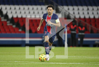 2020-10-02 - Marquinhos of PSG during the French championship Ligue 1 football match between Paris Saint-Germain (PSG) and SCO Angers on October 2, 2020 at Parc des Princes stadium in Paris, France - Photo Jean Catuffe / DPPI - PARIS SAINT-GERMAIN VS SCO ANGERS - FRENCH LIGUE 1 - SOCCER