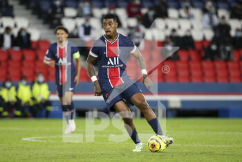 2020-10-02 - Presnel Kimpembe of PSG during the French championship Ligue 1 football match between Paris Saint-Germain (PSG) and SCO Angers on October 2, 2020 at Parc des Princes stadium in Paris, France - Photo Jean Catuffe / DPPI - PARIS SAINT-GERMAIN VS SCO ANGERS - FRENCH LIGUE 1 - SOCCER