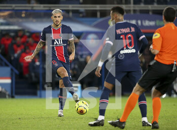 2020-10-02 - Leandro Paredes of PSG during the French championship Ligue 1 football match between Paris Saint-Germain (PSG) and SCO Angers on October 2, 2020 at Parc des Princes stadium in Paris, France - Photo Jean Catuffe / DPPI - PARIS SAINT-GERMAIN VS SCO ANGERS - FRENCH LIGUE 1 - SOCCER