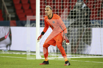 2020-10-02 - Goalkeeper of PSG Keylor Navas during the French championship Ligue 1 football match between Paris Saint-Germain (PSG) and SCO Angers on October 2, 2020 at Parc des Princes stadium in Paris, France - Photo Jean Catuffe / DPPI - PARIS SAINT-GERMAIN VS SCO ANGERS - FRENCH LIGUE 1 - SOCCER
