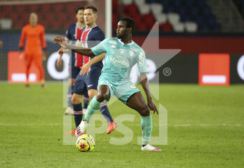 2020-10-02 - Lassana Coulibaly of Angers during the French championship Ligue 1 football match between Paris Saint-Germain (PSG) and SCO Angers on October 2, 2020 at Parc des Princes stadium in Paris, France - Photo Jean Catuffe / DPPI - PARIS SAINT-GERMAIN VS SCO ANGERS - FRENCH LIGUE 1 - SOCCER