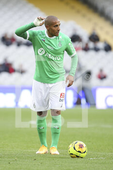 2020-10-03 - Wahbi Khazri of Saint-Etienne during the French championship Ligue 1 football match between RC Lens and AS Saint Etienne (ASSE) on October 3, 2020 at Stade Bollaert-Delelis formerly Stade Felix Bollaert in Lens, France - Photo Jean Catuffe / DPPI - RC LENS VS AS SAINT ETIENNE (ASSE) - FRENCH LIGUE 1 - SOCCER