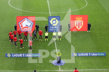 2020-12-06 - LOSC team during the French championship Ligue 1 football match between Lille OSC and AS Monaco on December 6, 2020 at Pierre Mauroy stadium in Villeneuve-d'Ascq, France - Photo Laurent Sanson / LS Medianord / DPPI - LILLE OSC VS AS MONACO - FRENCH LIGUE 1 - SOCCER