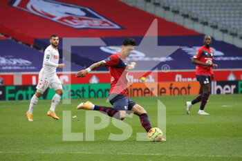 2020-12-06 - José Fonte captain 6 LOSC during the French championship Ligue 1 football match between Lille OSC and AS Monaco on December 6, 2020 at Pierre Mauroy stadium in Villeneuve-d'Ascq, France - Photo Laurent Sanson / LS Medianord / DPPI - LILLE OSC VS AS MONACO - FRENCH LIGUE 1 - SOCCER