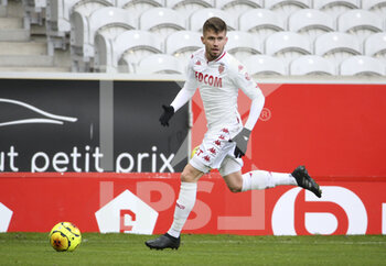 2020-12-06 - Caio Henrique of Monaco during the French championship Ligue 1 football match between Lille OSC and AS Monaco on December 6, 2020 at Stade Pierre Mauroy in Villeneuve-d'Ascq near Lille, France - Photo Jean Catuffe / DPPI - LILLE OSC VS AS MONACO - FRENCH LIGUE 1 - SOCCER