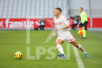 2020-12-06 - Ruben Aguilar 26 AS Monaco during the French championship Ligue 1 football match between Lille OSC and AS Monaco on December 6, 2020 at Pierre Mauroy stadium in Villeneuve-d'Ascq, France - Photo Laurent Sanson / LS Medianord / DPPI - LILLE OSC VS AS MONACO - FRENCH LIGUE 1 - SOCCER