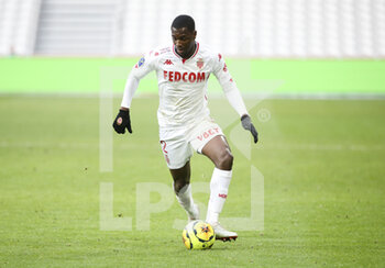 2020-12-06 - Fode Ballo-Toure of Monaco during the French championship Ligue 1 football match between Lille OSC and AS Monaco on December 6, 2020 at Stade Pierre Mauroy in Villeneuve-d'Ascq near Lille, France - Photo Jean Catuffe / DPPI - LILLE OSC VS AS MONACO - FRENCH LIGUE 1 - SOCCER
