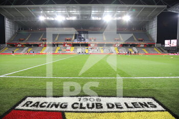2020-12-12 - Stadium Bollaert-Delelis Lens during the French championship Ligue 1 football match between RC Lens and Montpellier HSC on December 12, 2020 at Bollaert-Delelis stadium in Lens, France - Photo Laurent Sanson / LS Medianord / DPPI - RC LENS VS MONTPELLIER HSC - FRENCH LIGUE 1 - SOCCER