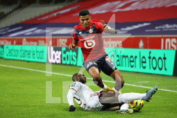 2020-12-13 - reinildo 28 losc during the French Championship Ligue 1 football match between Lille OSC and Girondins de Bordeaux on December 13, 2020 at Pierre Mauroy stadium in Villeneuve-d'Ascq near Lille, France - Photo Laurent Sanson / LS Medianord / DPPI - LILLE OSC VS GIRONDINS DE BORDEAUX - FRENCH LIGUE 1 - SOCCER