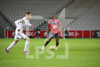2020-12-13 - Soumare 24 losc during the French Championship Ligue 1 football match between Lille OSC and Girondins de Bordeaux on December 13, 2020 at Pierre Mauroy stadium in Villeneuve-d'Ascq near Lille, France - Photo Laurent Sanson / LS Medianord / DPPI - LILLE OSC VS GIRONDINS DE BORDEAUX - FRENCH LIGUE 1 - SOCCER