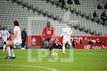 2020-12-13 - Jonathan Ikone 10 losc during the French Championship Ligue 1 football match between Lille OSC and Girondins de Bordeaux on December 13, 2020 at Pierre Mauroy stadium in Villeneuve-d'Ascq near Lille, France - Photo Laurent Sanson / LS Medianord / DPPI - LILLE OSC VS GIRONDINS DE BORDEAUX - FRENCH LIGUE 1 - SOCCER