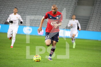 2020-12-13 - Burak yilma 17 losc during the French Championship Ligue 1 football match between Lille OSC and Girondins de Bordeaux on December 13, 2020 at Pierre Mauroy stadium in Villeneuve-d'Ascq near Lille, France - Photo Laurent Sanson / LS Medianord / DPPI - LILLE OSC VS GIRONDINS DE BORDEAUX - FRENCH LIGUE 1 - SOCCER