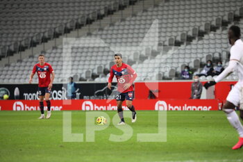 2020-12-13 - Benjamin Andre 21 losc during the French Championship Ligue 1 football match between Lille OSC and Girondins de Bordeaux on December 13, 2020 at Pierre Mauroy stadium in Villeneuve-d'Ascq near Lille, France - Photo Laurent Sanson / LS Medianord / DPPI - LILLE OSC VS GIRONDINS DE BORDEAUX - FRENCH LIGUE 1 - SOCCER