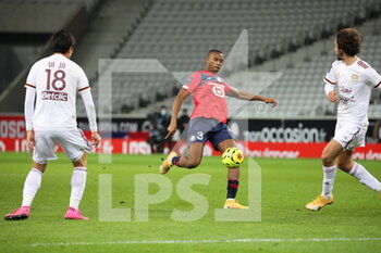 2020-12-13 - Djalo 3 losc during the French Championship Ligue 1 football match between Lille OSC and Girondins de Bordeaux on December 13, 2020 at Pierre Mauroy stadium in Villeneuve-d'Ascq near Lille, France - Photo Laurent Sanson / LS Medianord / DPPI - LILLE OSC VS GIRONDINS DE BORDEAUX - FRENCH LIGUE 1 - SOCCER