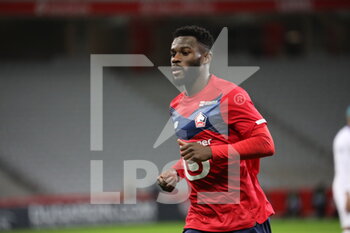 2020-12-20 - Bamba 7 Losc during the French championship Ligue 1 football match between Lille OSC and Paris Saint-Germain on December 20, 2020 at Pierre Mauroy stadium in Villeneuve-d'Ascq near Lille, France - Photo Laurent Sanson / LS Medianord / DPPI - LILLE OSC VS PARIS SAINT-GERMAIN - FRENCH LIGUE 1 - SOCCER
