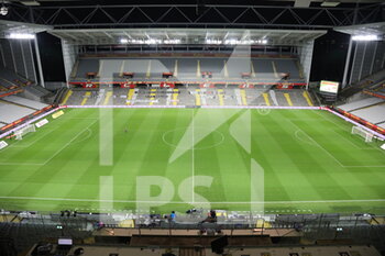 2020-12-23 - Stadium RC Lens before match during the French championship Ligue 1 football match between RC Lens and Stade brestois 29 on December 23, 2020 at Bollaert-Delelis stadium in Lens, France - Photo Laurent Sanson / LS Medianord / DPPI - RC LENS VS STADE BRESTOIS 29 - FRENCH LIGUE 1 - SOCCER