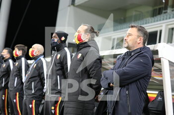 2020-12-23 - Hommage staff RC Lens during the French championship Ligue 1 football match between RC Lens and Stade brestois 29 on December 23, 2020 at Bollaert-Delelis stadium in Lens, France - Photo Laurent Sanson / LS Medianord / DPPI - RC LENS VS STADE BRESTOIS 29 - FRENCH LIGUE 1 - SOCCER