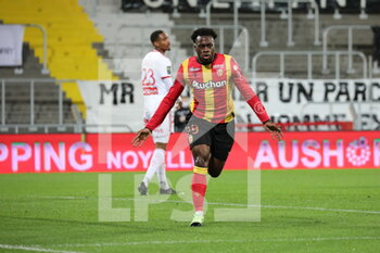 2020-12-23 - Goal Kalimuendo 29 RC Lens during the French championship Ligue 1 football match between RC Lens and Stade brestois 29 on December 23, 2020 at Bollaert-Delelis stadium in Lens, France - Photo Laurent Sanson / LS Medianord / DPPI - RC LENS VS STADE BRESTOIS 29 - FRENCH LIGUE 1 - SOCCER