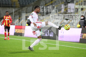 2020-12-23 - Kevin Duverne 2 Brest during the French championship Ligue 1 football match between RC Lens and Stade brestois 29 on December 23, 2020 at Bollaert-Delelis stadium in Lens, France - Photo Laurent Sanson / LS Medianord / DPPI - RC LENS VS STADE BRESTOIS 29 - FRENCH LIGUE 1 - SOCCER