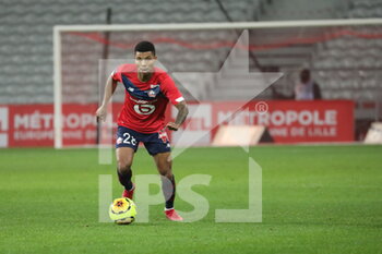 2021-01-06 - Reinildo 28 LOSC during the French championship Ligue 1 football match between Lille OSC and Angers SCO on January 6, 2021 at Pierre Mauroy stadium in Villeneuve-d'Ascq near Lille, France - Photo Laurent Sanson / LS Medianord / DPPI - LILLE OSC VS ANGERS SCO - FRENCH LIGUE 1 - SOCCER
