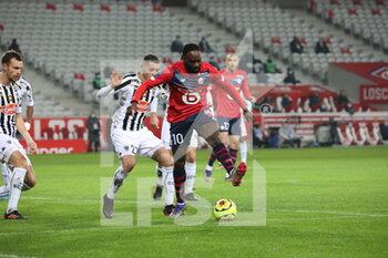 2021-01-06 - Jonathan Ikone 10 LOSC during the French championship Ligue 1 football match between Lille OSC and Angers SCO on January 6, 2021 at Pierre Mauroy stadium in Villeneuve-d'Ascq near Lille, France - Photo Laurent Sanson / LS Medianord / DPPI - LILLE OSC VS ANGERS SCO - FRENCH LIGUE 1 - SOCCER