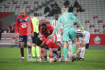 2021-01-06 - Jose FONTE 5 captain LOSC during the French championship Ligue 1 football match between Lille OSC and Angers SCO on January 6, 2021 at Pierre Mauroy stadium in Villeneuve-d'Ascq near Lille, France - Photo Laurent Sanson / LS Medianord / DPPI - LILLE OSC VS ANGERS SCO - FRENCH LIGUE 1 - SOCCER