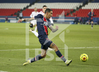 2021-01-09 - Angel Di Maria of PSG during the French championship Ligue 1 football match between Paris Saint-Germain (PSG) and Stade Brestois 29 on January 9, 2021 at Parc des Princes stadium in Paris, France - Photo Jean Catuffe / DPPI - PARIS SAINT-GERMAIN (PSG) AND STADE BRESTOIS - FRENCH LIGUE 1 - SOCCER
