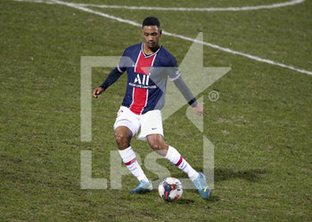 2021-01-16 - Abdou Diallo of PSG during the French championship Ligue 1 football match between Angers SCO and Paris Saint-Germain on January 16, 2021 at Stade Raymond Kopa in Angers, France - Photo Jean Catuffe / DPPI - ANGERS SCO AND PARIS SAINT-GERMAIN - FRENCH LIGUE 1 - SOCCER