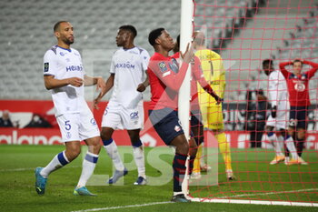2021-01-17 - DAVID 9 LOSC during the French championship Ligue 1 football match between Lille OSC and Stade de Reims on January 17, 2021 at Pierre Mauroy stadium in Villeneuve-d'Ascq near Lille, France - Photo Laurent Sanson / LS Medianord / DPPI - LILLE OSC AND STADE DE REIMS - FRENCH LIGUE 1 - SOCCER