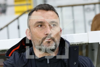 2021-01-23 - Franck Haise coach Lens during the French championship Ligue 1 football match between RC Lens and OGC Nice on January 23, 2021 at Bollaert-Delelis stadium in Lens, France - Photo Laurent Sanson / LS Medianord / DPPI - RC LENS AND OGC NICE - FRENCH LIGUE 1 - SOCCER