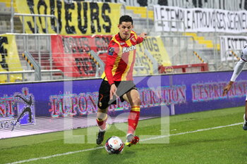 2021-01-23 - Florian Sotoca 7 Lens during the French championship Ligue 1 football match between RC Lens and OGC Nice on January 23, 2021 at Bollaert-Delelis stadium in Lens, France - Photo Laurent Sanson / LS Medianord / DPPI - RC LENS AND OGC NICE - FRENCH LIGUE 1 - SOCCER