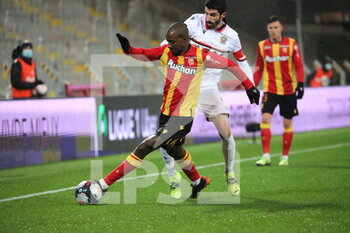 2021-01-23 - Duel Kakuta 10 Lens and Lees-Melou 8 Nice during the French championship Ligue 1 football match between RC Lens and OGC Nice on January 23, 2021 at Bollaert-Delelis stadium in Lens, France - Photo Laurent Sanson / LS Medianord / DPPI - RC LENS AND OGC NICE - FRENCH LIGUE 1 - SOCCER