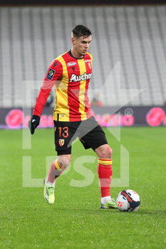 2021-01-23 - Clément Michelin 13 Lens during the French championship Ligue 1 football match between RC Lens and OGC Nice on January 23, 2021 at Bollaert-Delelis stadium in Lens, France - Photo Laurent Sanson / LS Medianord / DPPI - RC LENS AND OGC NICE - FRENCH LIGUE 1 - SOCCER