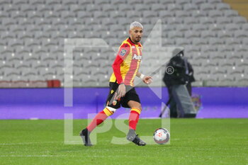 2021-01-23 - Medina 14 Lens during the French championship Ligue 1 football match between RC Lens and OGC Nice on January 23, 2021 at Bollaert-Delelis stadium in Lens, France - Photo Laurent Sanson / LS Medianord / DPPI - RC LENS AND OGC NICE - FRENCH LIGUE 1 - SOCCER