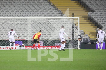 2021-01-23 - Goal Nice during the French championship Ligue 1 football match between RC Lens and OGC Nice on January 23, 2021 at Bollaert-Delelis stadium in Lens, France - Photo Laurent Sanson / LS Medianord / DPPI - RC LENS AND OGC NICE - FRENCH LIGUE 1 - SOCCER