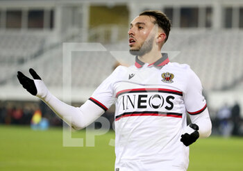 2021-01-23 - Amine Gouiri of Nice during the French championship Ligue 1 football match between RC Lens and OGC Nice on January 23, 2021 at stade Bollaert-Delelis in Lens, France - Photo Jean Catuffe / DPPI - RC LENS AND OGC NICE - FRENCH LIGUE 1 - SOCCER